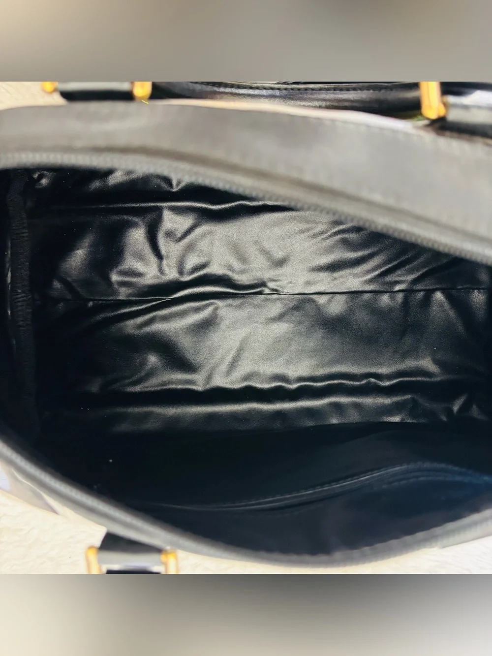 Missoni Sport Black Leather/Plastic Duffle/Shouldet Bag